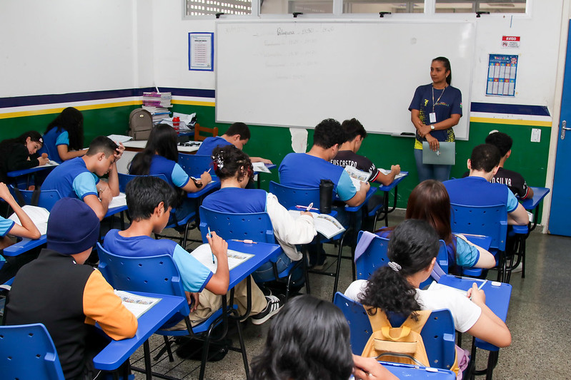 Prefeitura de Manaus realiza 9º Simulado Pró-Saeb com mais de 36 mil estudantes do ensino fundamental