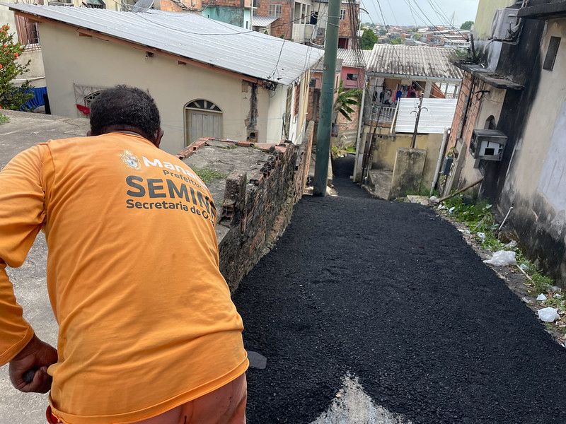 Prefeitura de Manaus transforma o Beco Ipase e leva infraestrutura e segurança aos moradores