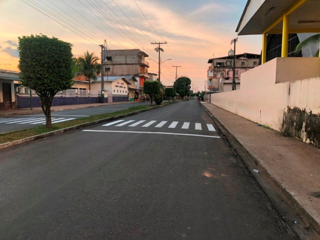 Obra de revitalização do sistema viário de Maraã entra na reta final