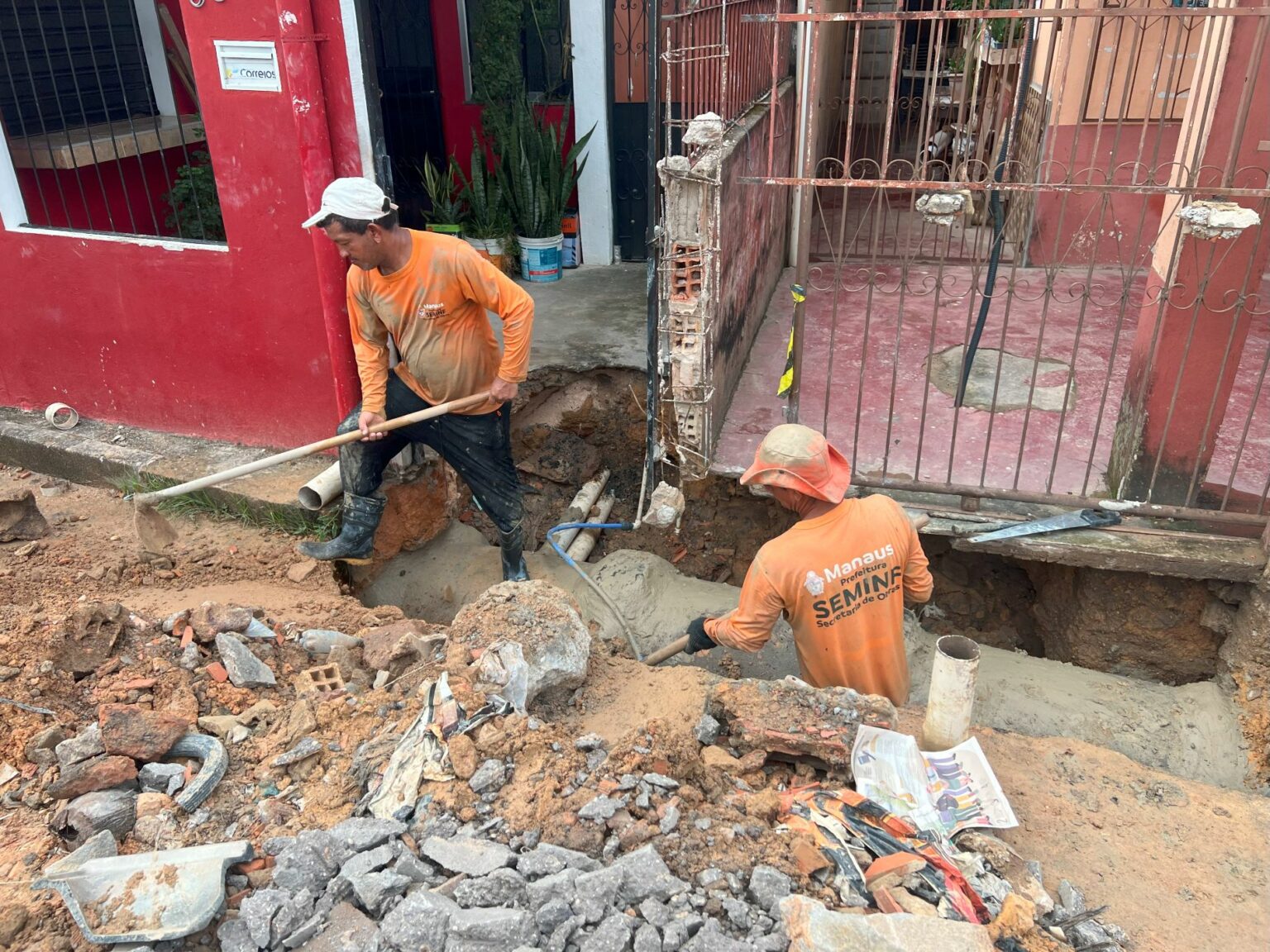 Prefeitura de Manaus recupera drenagem profunda e melhora sistema de escoamento no bairro Vila da Prata