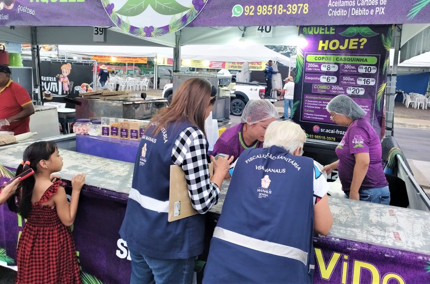 Prefeitura de Manaus monitorou segurança sanitária no primeiro dia da 47ª Expoagro