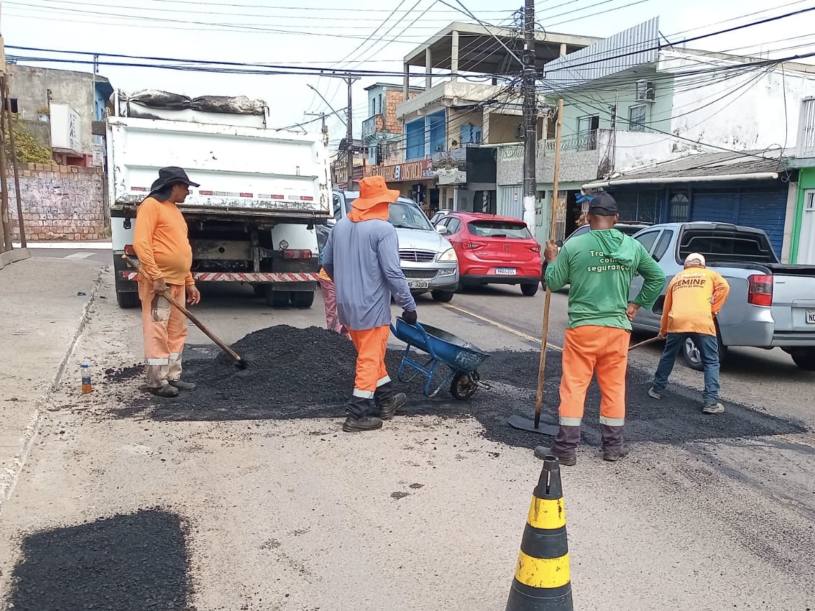 Prefeitura de Manaus recupera rua Izaurina Braga e garante mais mobilidade e qualidade de vida para moradores da Compensa
