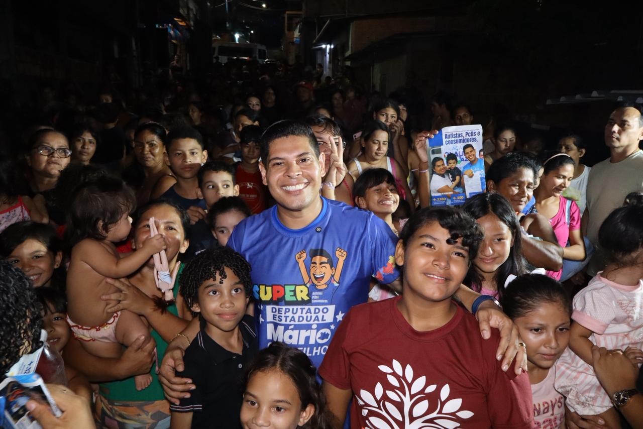 Alegria e solidariedade no Dia das Crianças: deputado estadual Mário César Filho celebra a data com ação para crianças em Manaus
