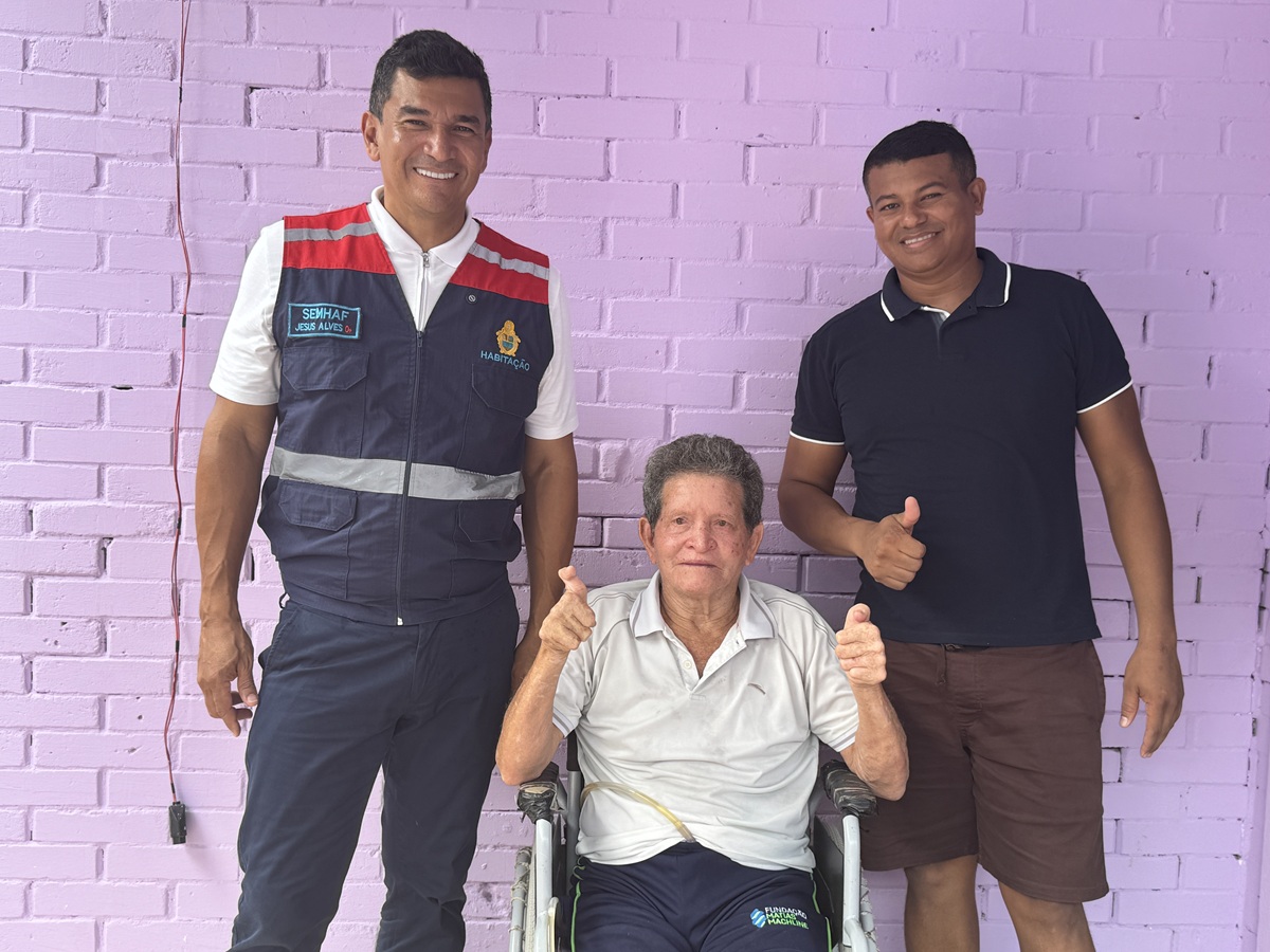 Prefeitura de Manaus acompanha obras do programa ‘Casa Manauara’ no Colônia Antônio Aleixo