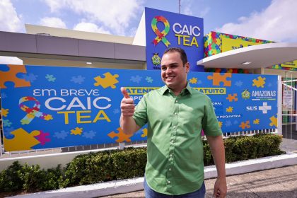 Presidente Roberto Cidade comemora inauguração de mais um centro especializado para crianças com TEA (CAIC TEA), na zona Norte