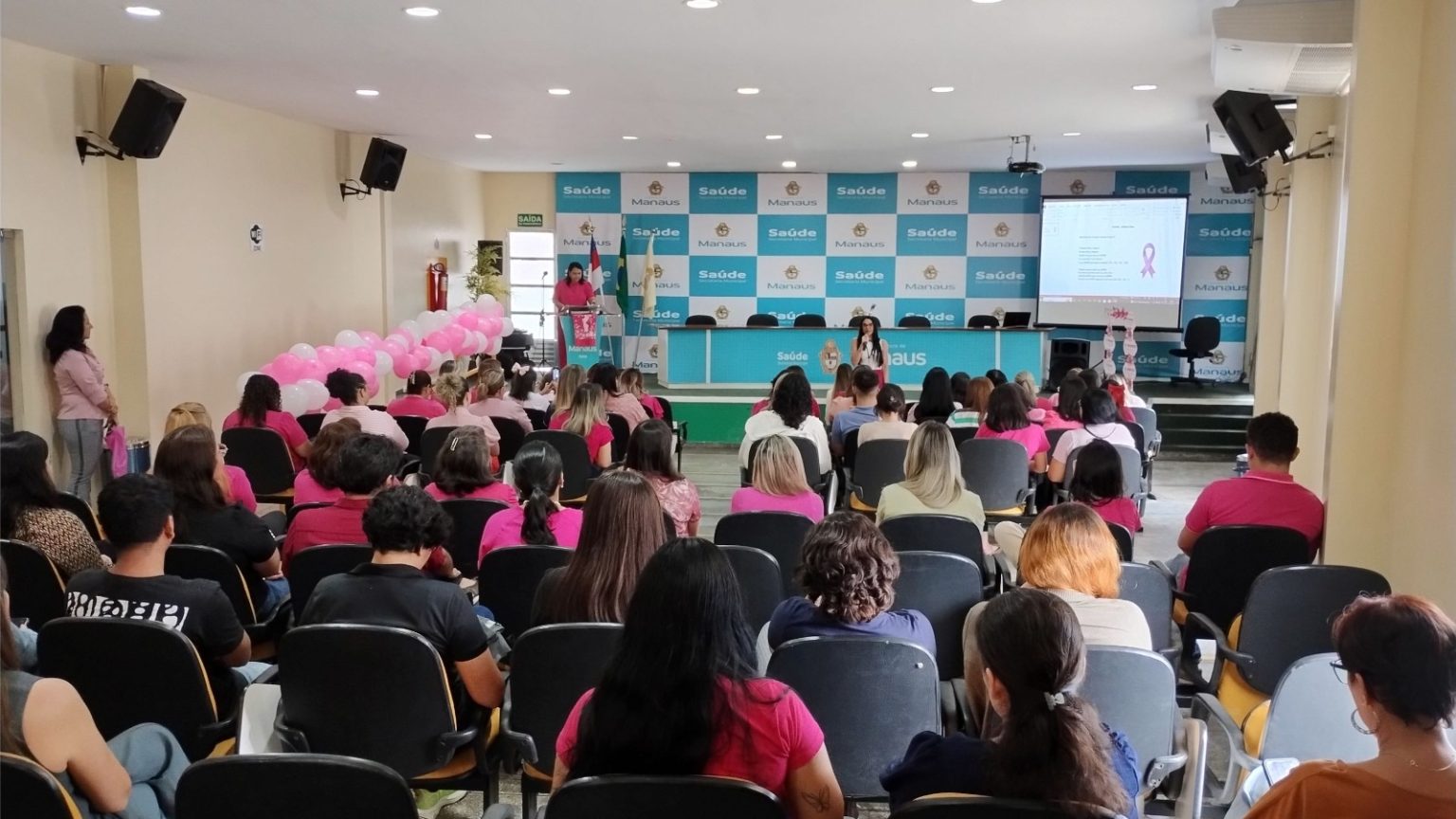 Prefeitura de Manaus reforça importância da prevenção do câncer de mama entre trabalhadores da saúde