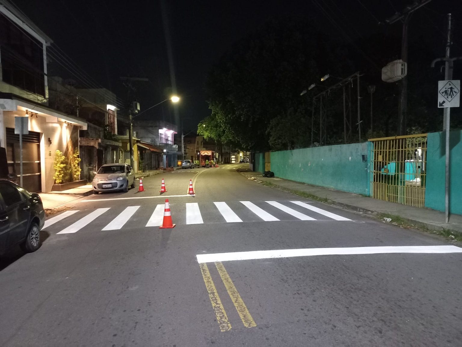 Prefeitura de Manaus reforça sinalização viária em ruas das zonas Norte e Leste