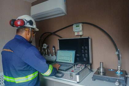 Cigás inicia teste hidrostático em novo trecho do gasoduto na avenida Autaz Mirim