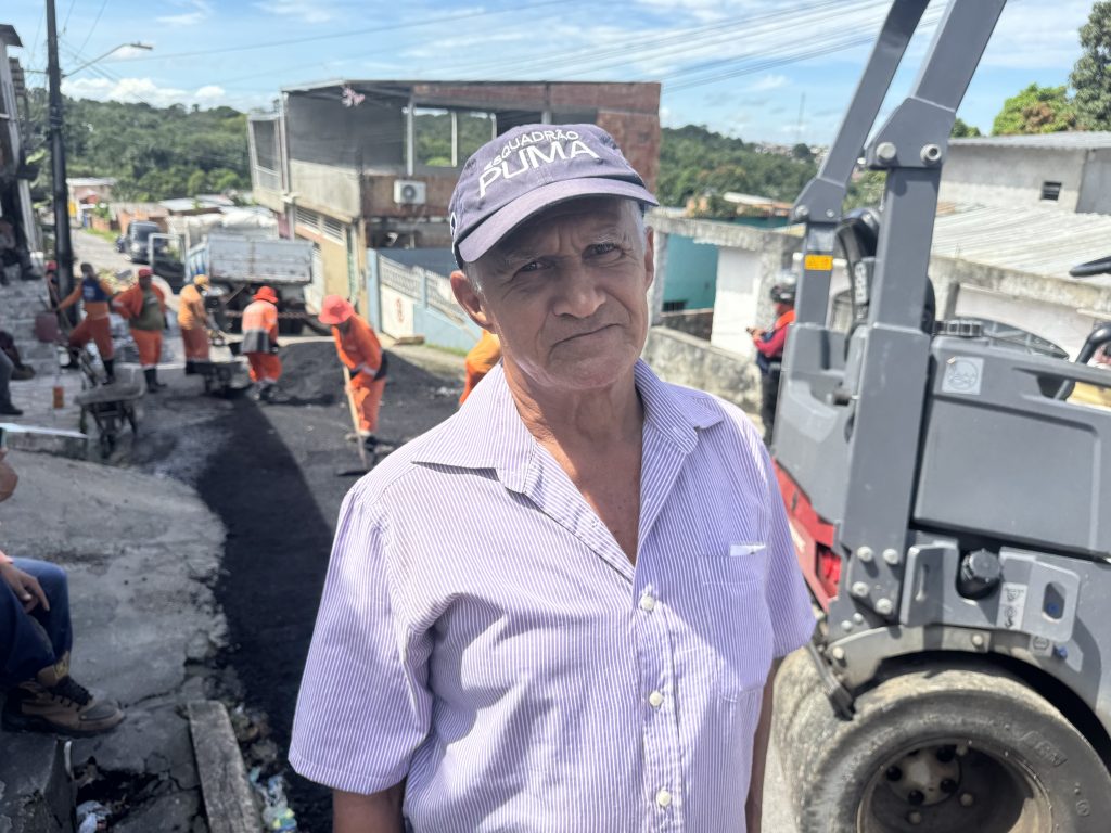 Prefeitura de Manaus avança com recuperação asfáltica no Zumbi
