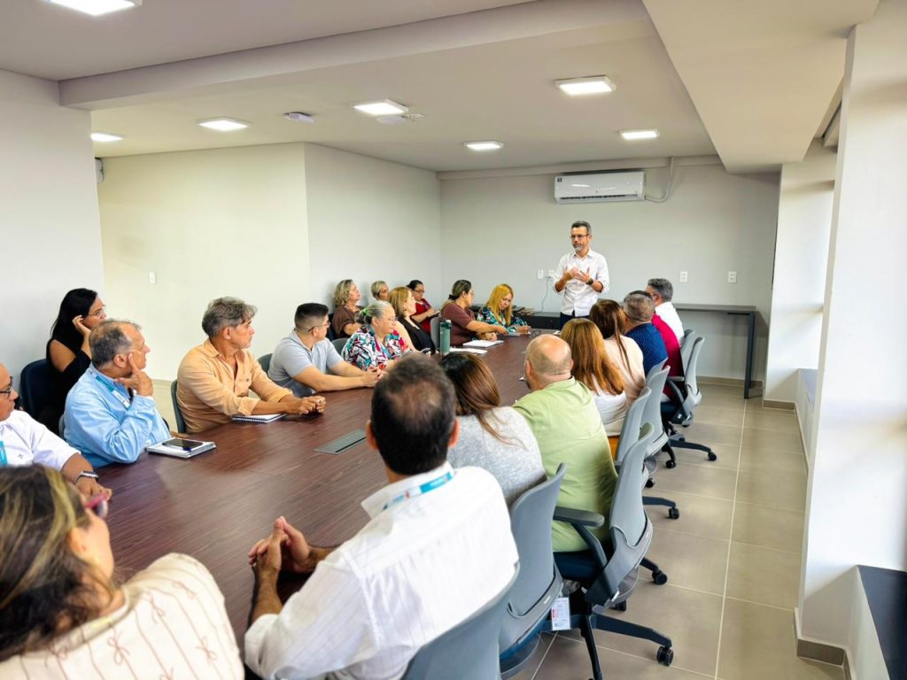 Reunião de alinhamento com equipes técnicas do Implurb