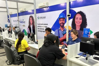 Sine Amazonas divulga 398 vagas de emprego para esta quarta-feira