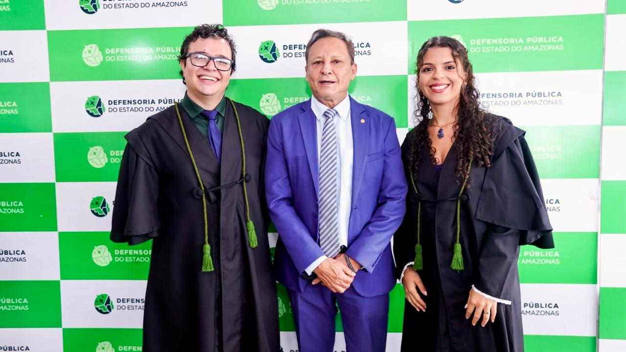 Presidente da Aleam prestigia posse de novos defensores públicos do Amazonas