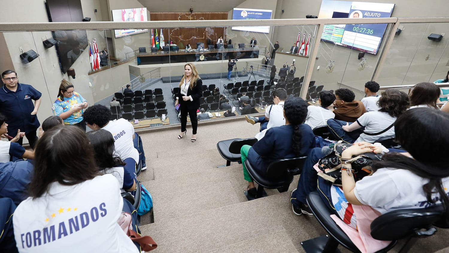Programa Conhecendo o Legislativo aproxima estudantes da Assembleia Legislativa