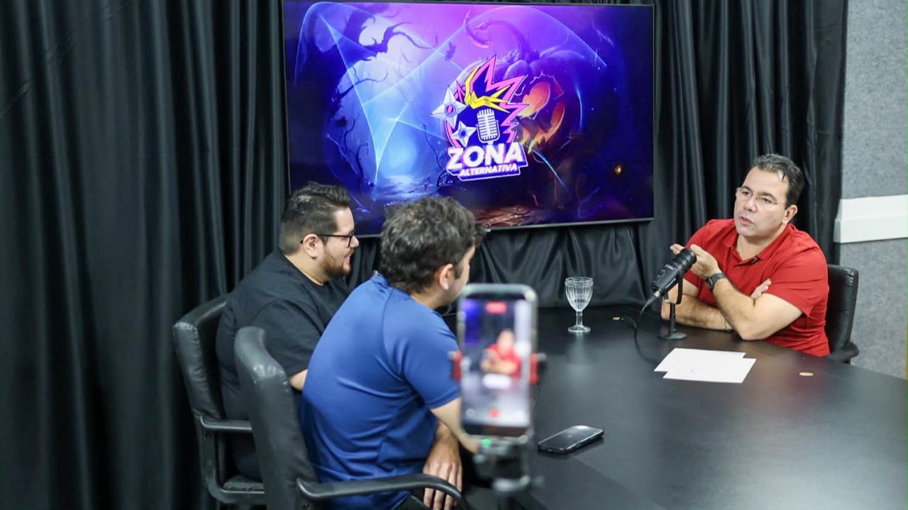 Wilker Barreto participa do podcast Zona Alternativa e critica cenário da saúde, educação e segurança no Amazonas