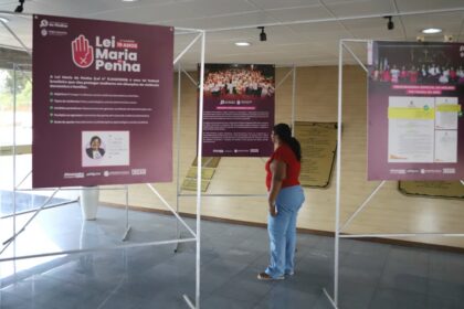 Aleam realiza exposição no Agosto Lilás para divulgar ações da Procuradoria Especial da Mulher