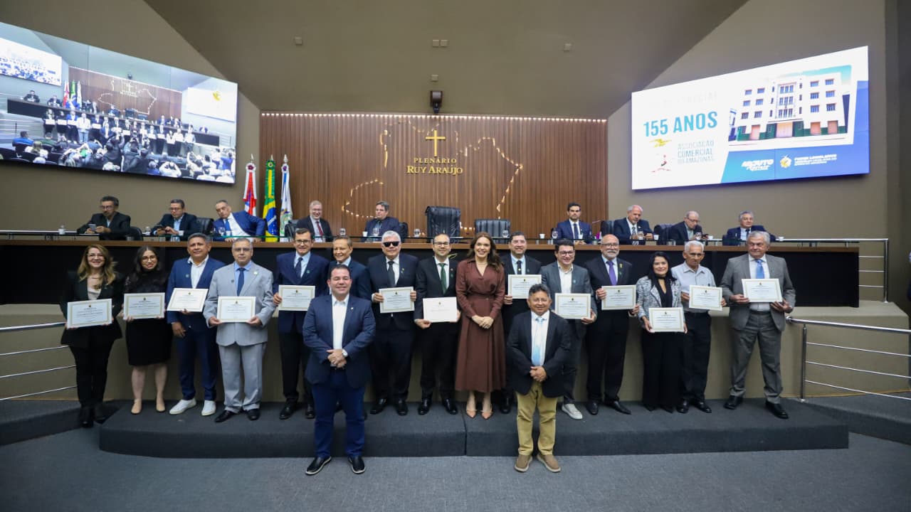 Em Sessão especial, Aleam celebra Associação Comercial do Amazonas pelos 155 anos e reconhece entidade como Patrimônio Cultural do Estado