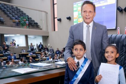 Presidente da Aleam, Adjuto Afonso, destaca cidadania no encerramento do projeto ‘Cidadão de Berço’