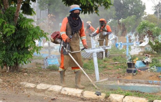 Preparação dos cemitérios de Manaus começou meses antes do Dia de Finados