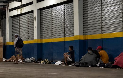 Registro noturno na Rua 5 expõe preocupação com dependência química no Alvorada